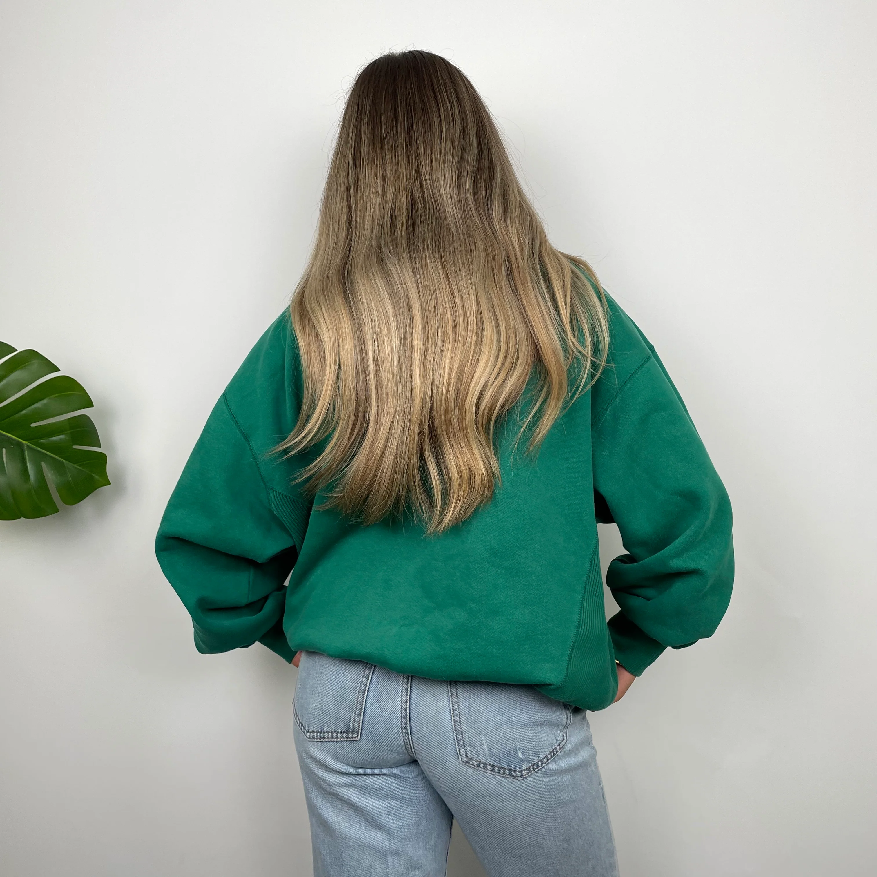 Adidas Equipment Green Embroidered Spell Out Sweatshirt (L) - Image 7