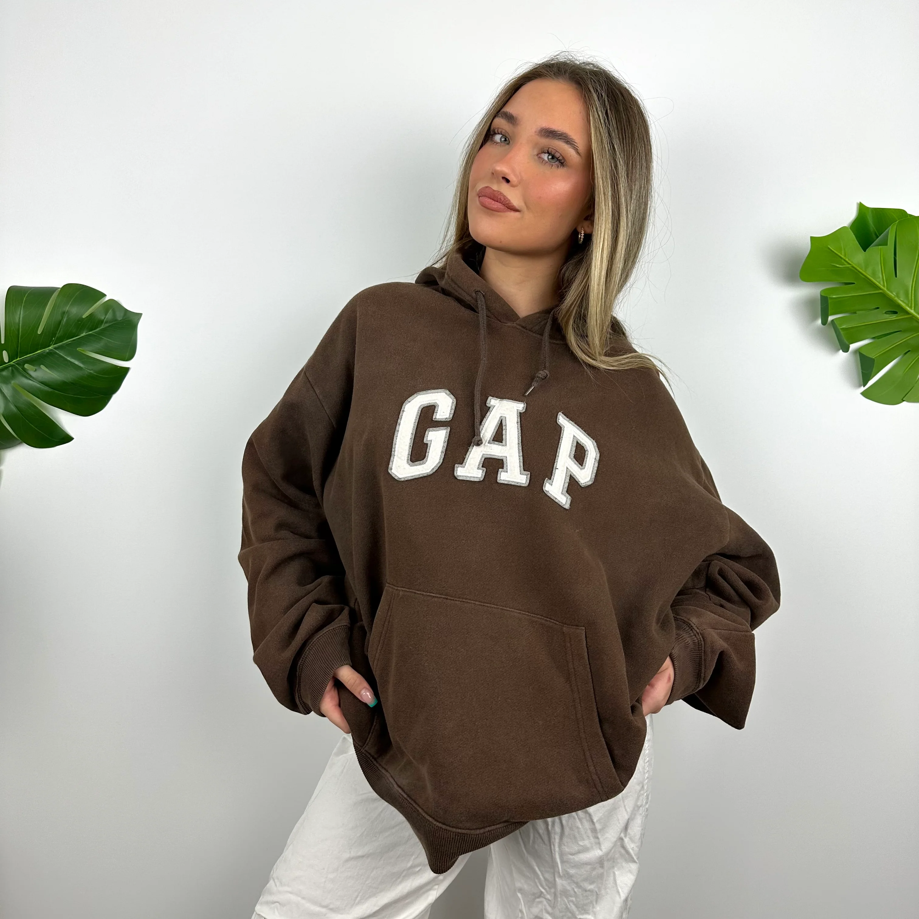Brown GAP Hoodie (XL) - Image 3