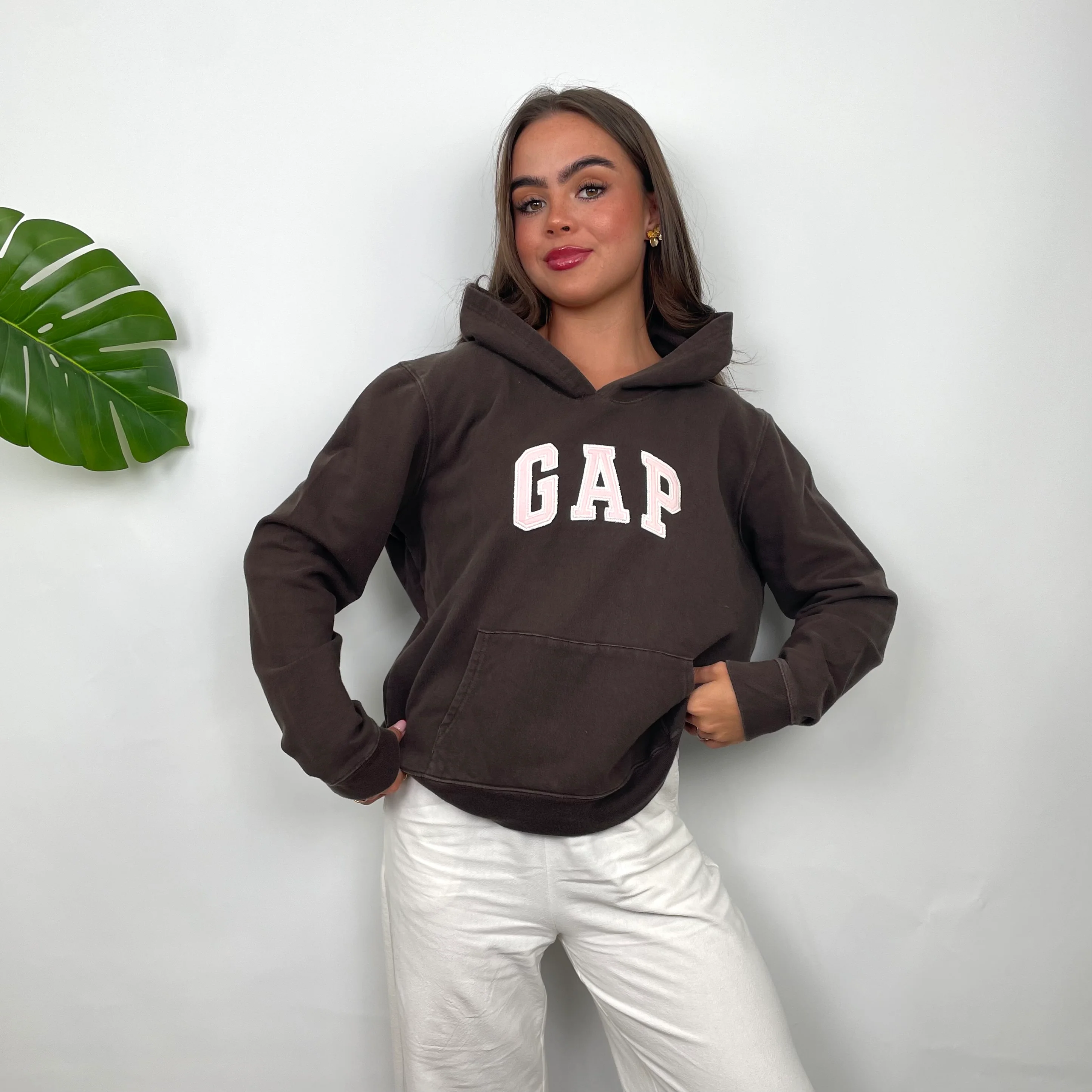 Brown GAP Hoodie (S) - Image 7
