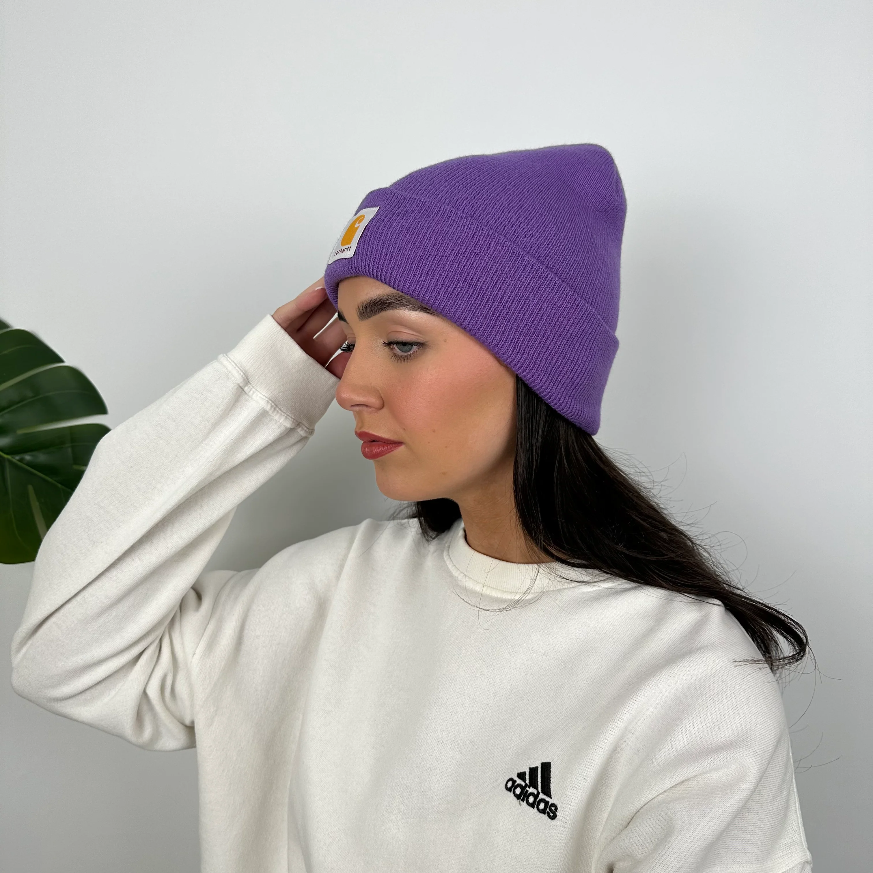 Carhartt Beanie in Purple - Image 5