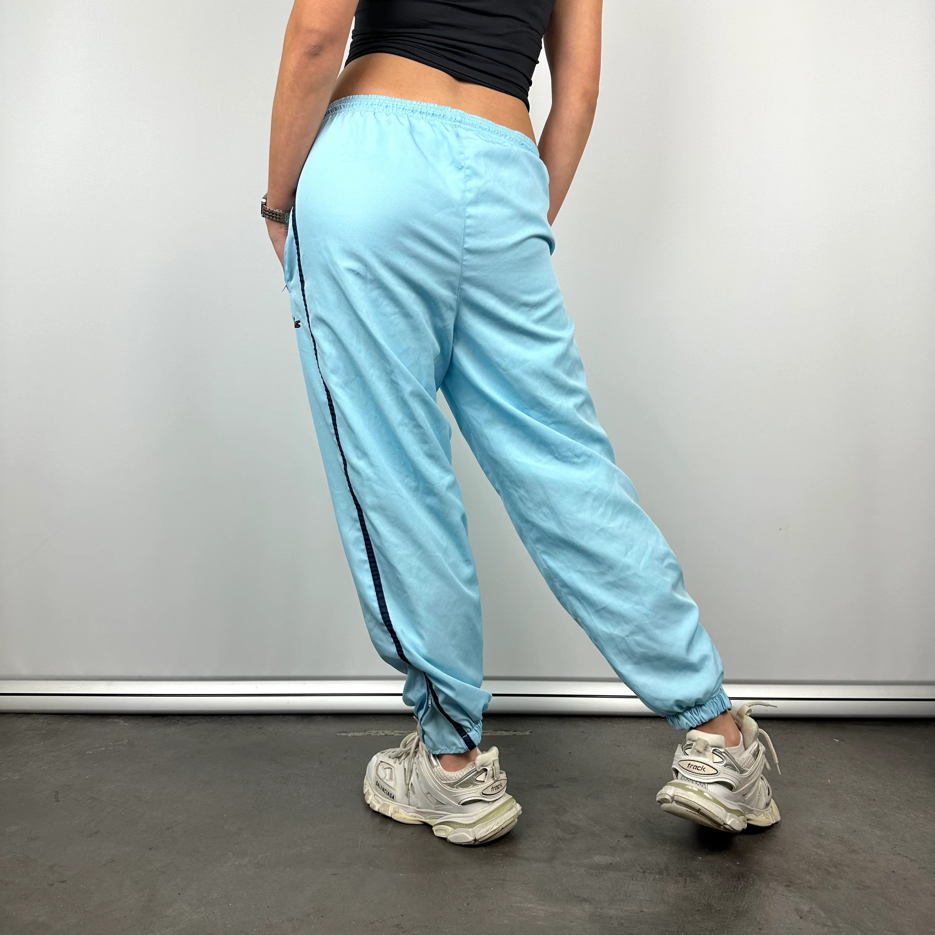Lacoste Baby Blue Embroidered Logo Track Pants (S) - Image 8
