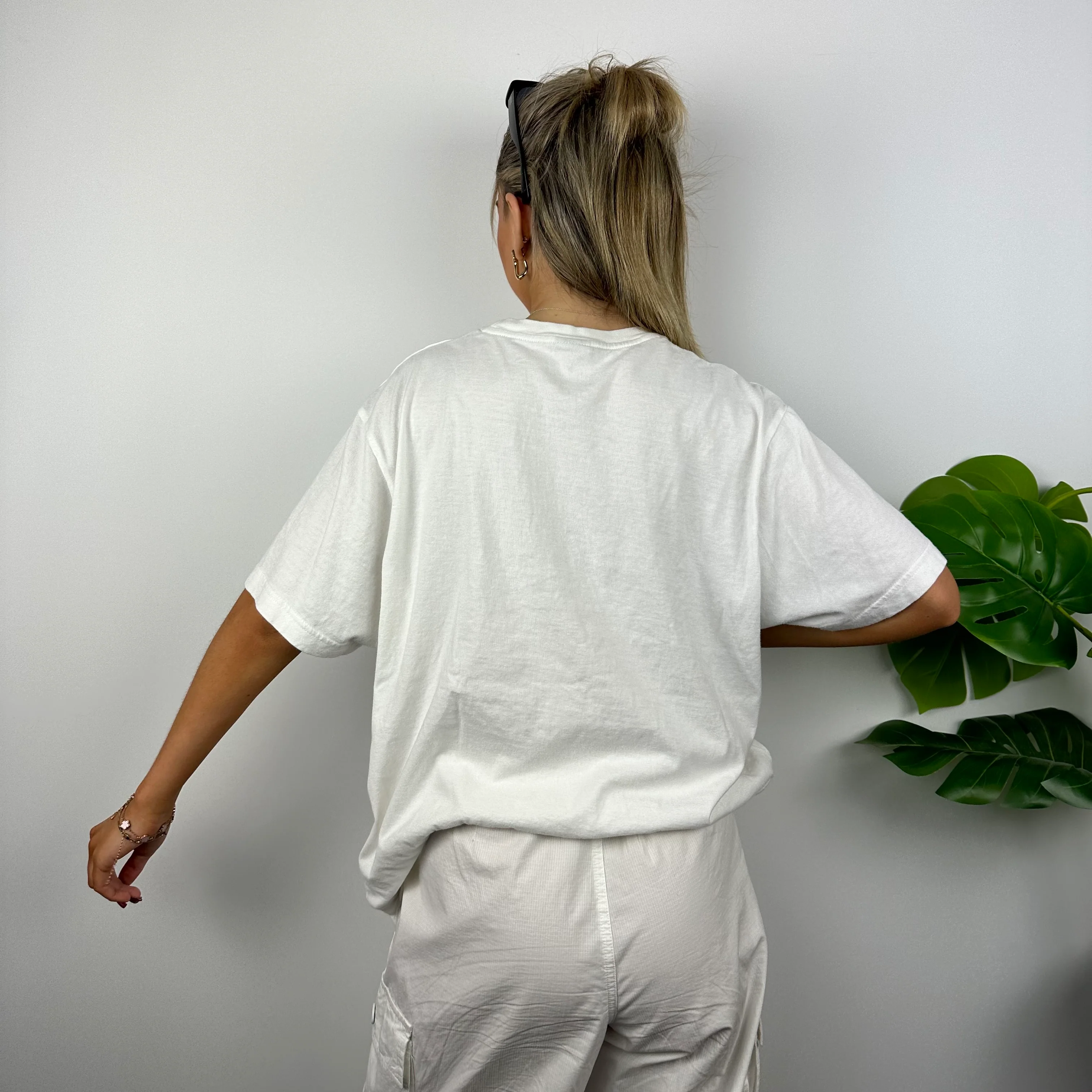 Nike x Arsenal White Embroidered Logo T Shirt (XL) - Image 5