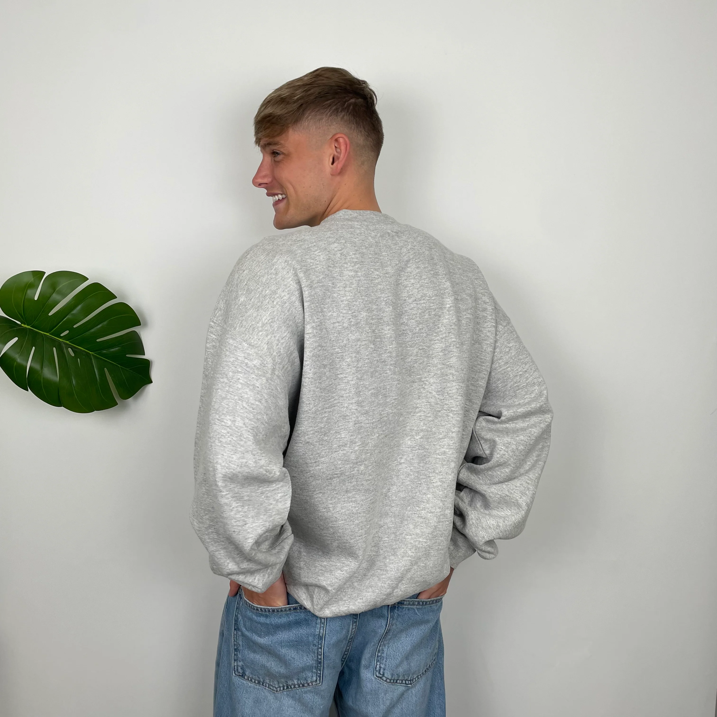 Nike x France Football Federation RARE Grey Embroidered Swoosh Sweatshirt (XL) - Image 6