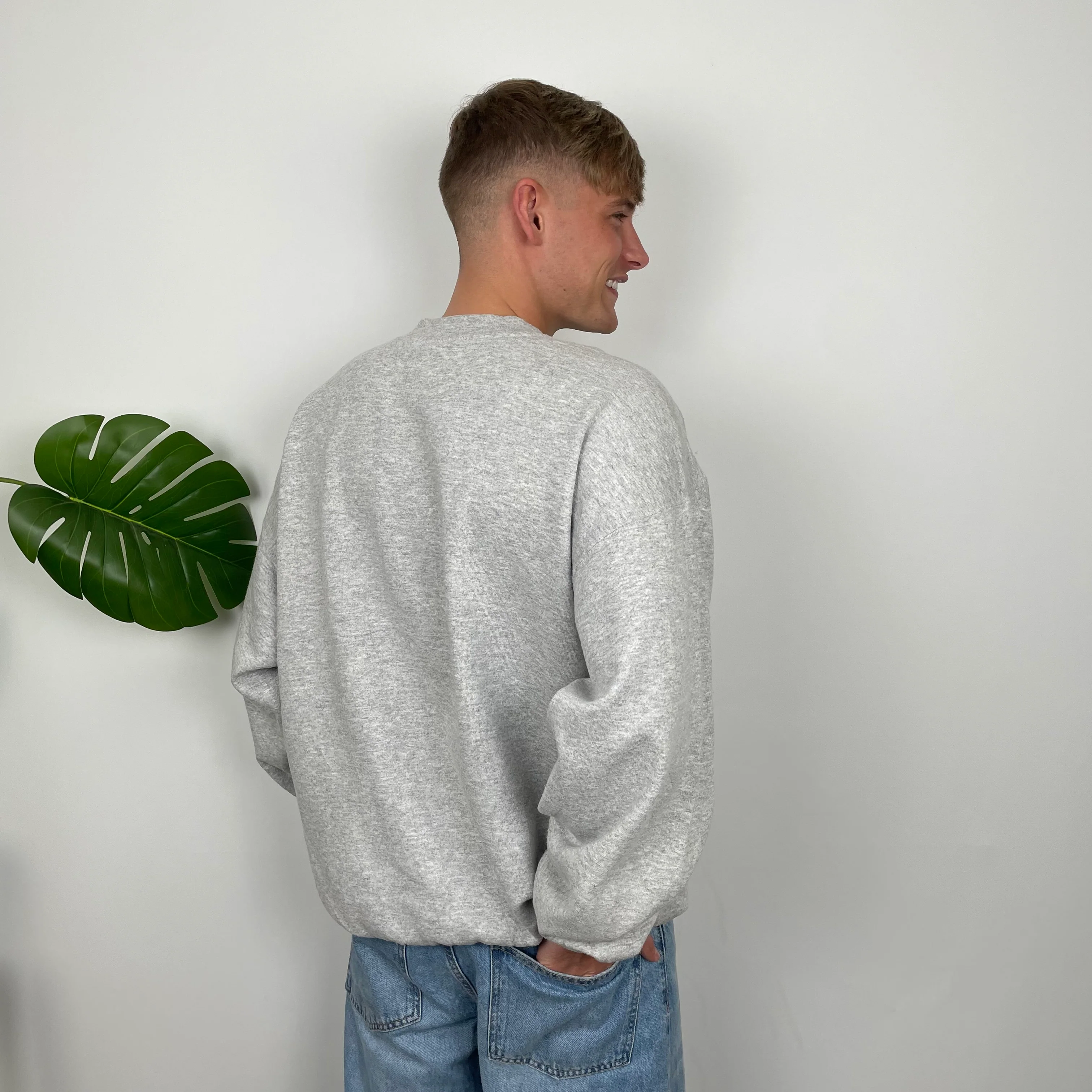 Nike x France Football Federation RARE Grey Embroidered Swoosh Sweatshirt (XL) - Image 7