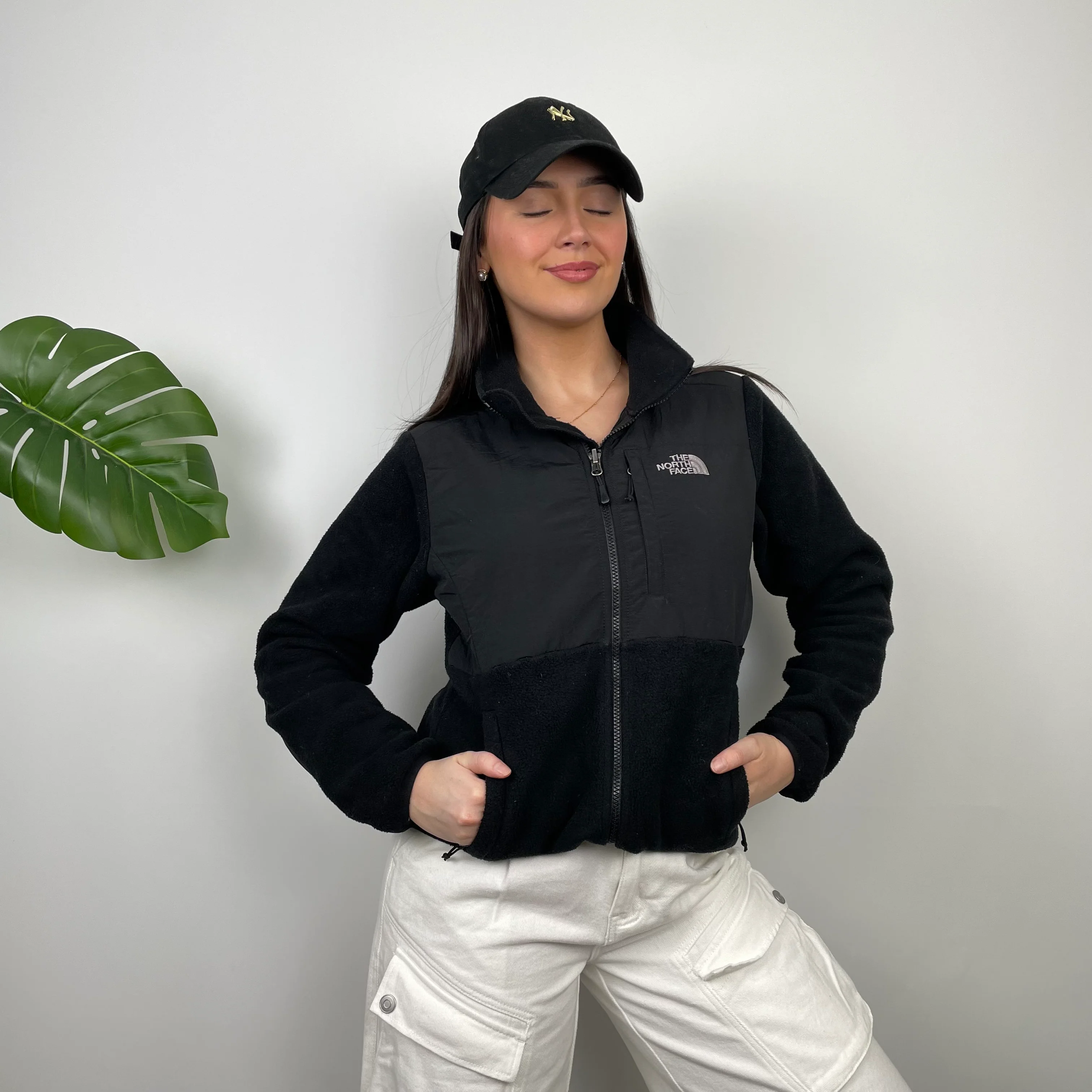 North Face Black Denali Teddy Bear Fleece Zip Up Jacket (S) - Image 6