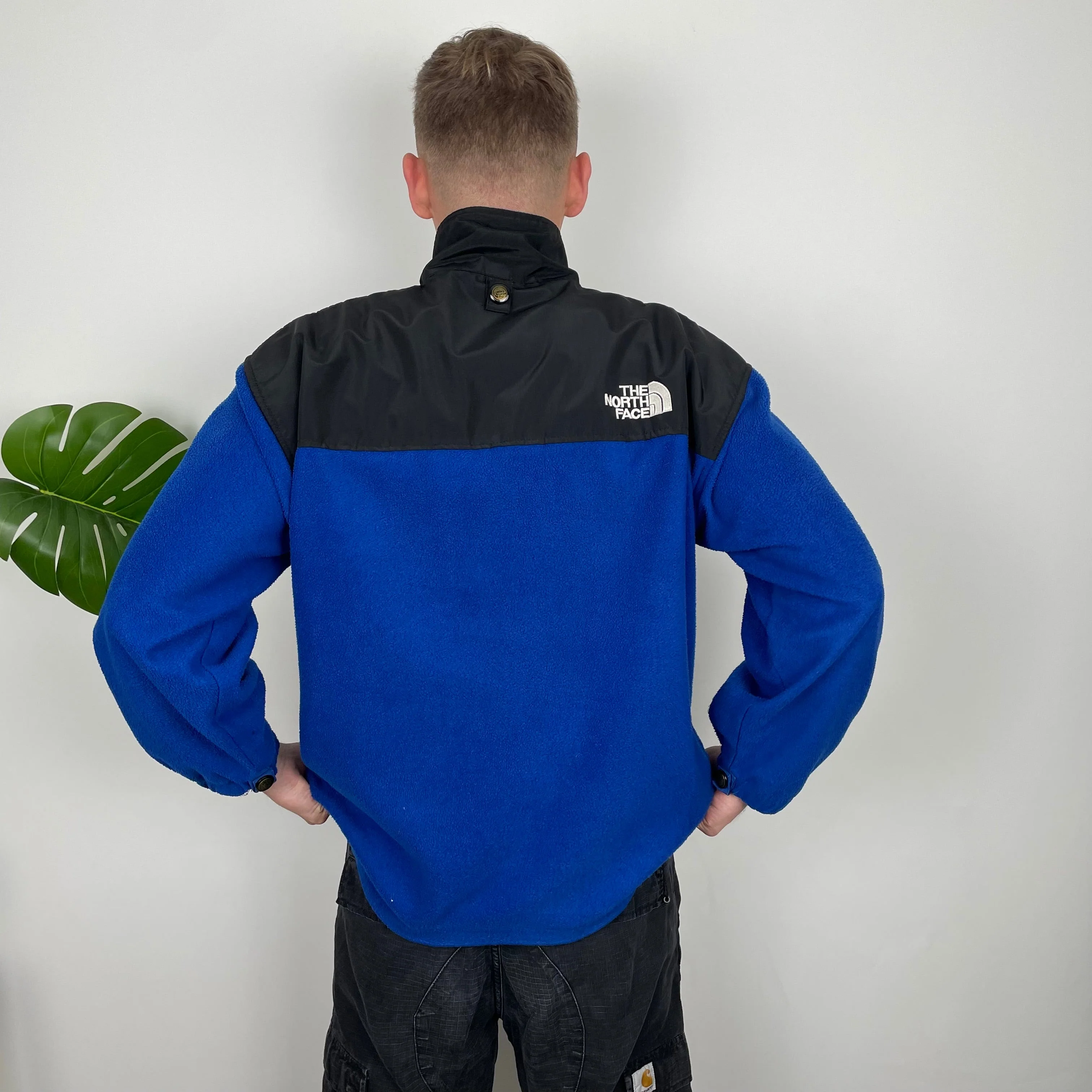 North Face Blue Denali Teddy Bear Fleece Zip Up Jacket (L) - Image 7
