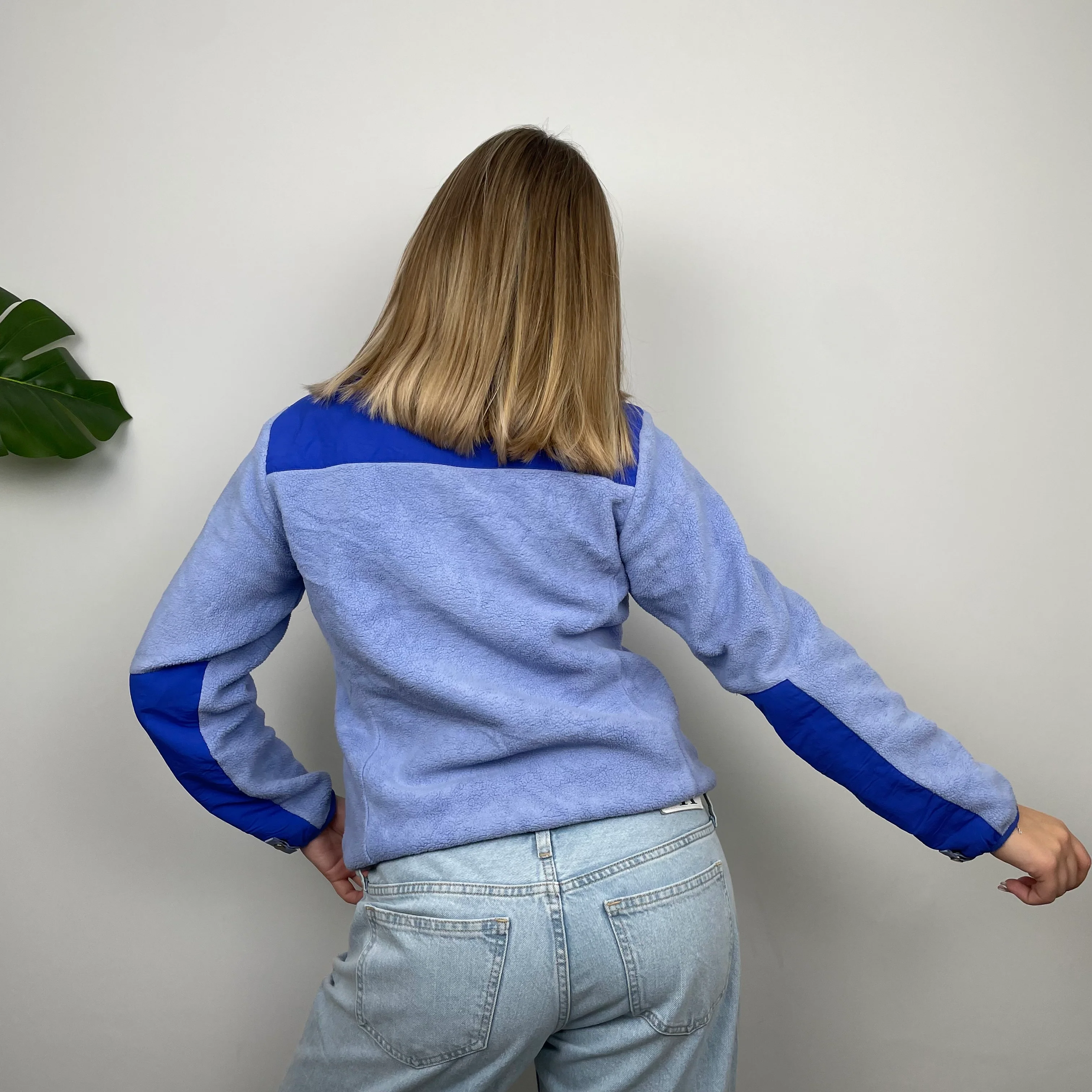 North Face RARE Midnight Blue Denali Teddy Bear Fleece Zip Up Jacket (S) - Image 7