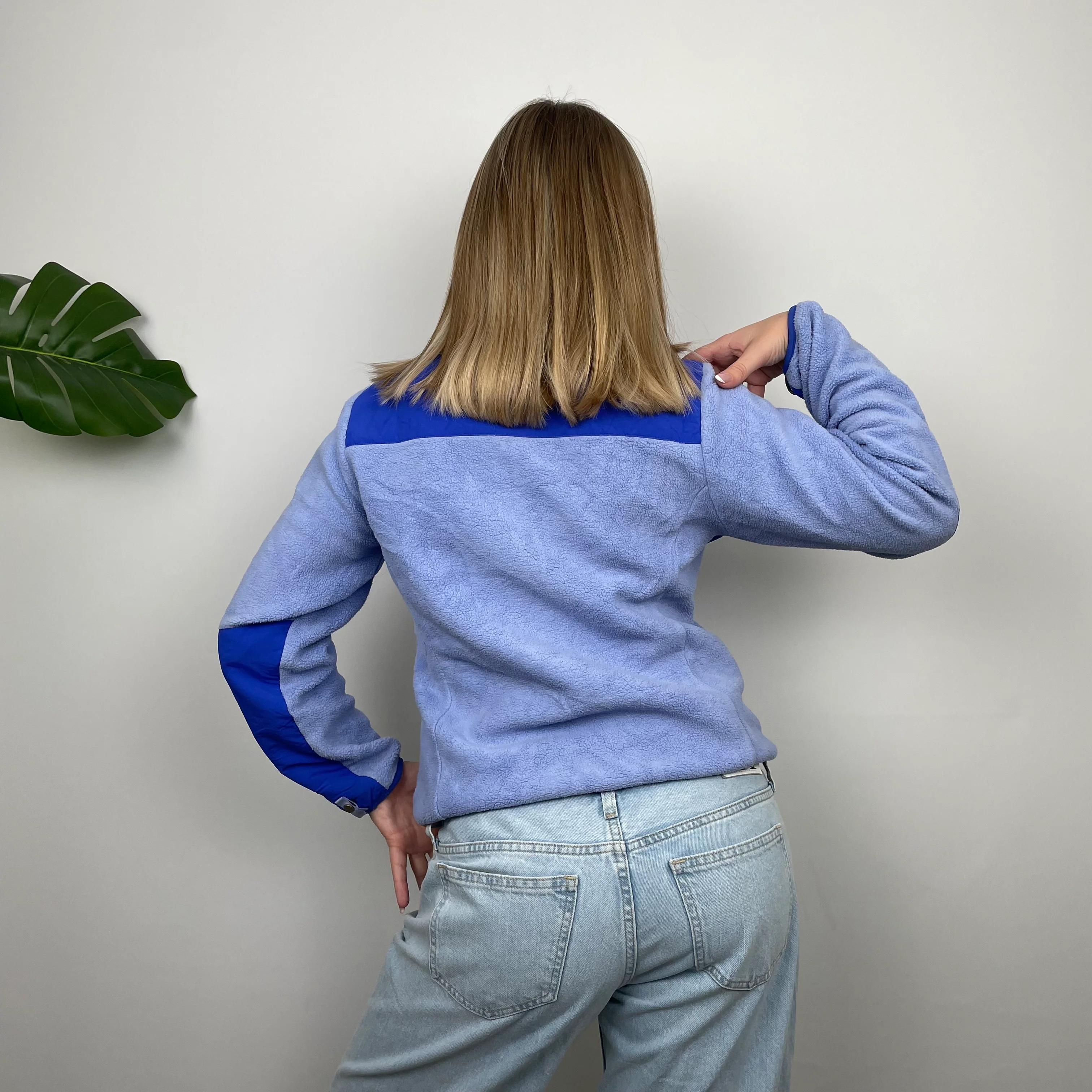North Face RARE Midnight Blue Denali Teddy Bear Fleece Zip Up Jacket (S) - Image 8