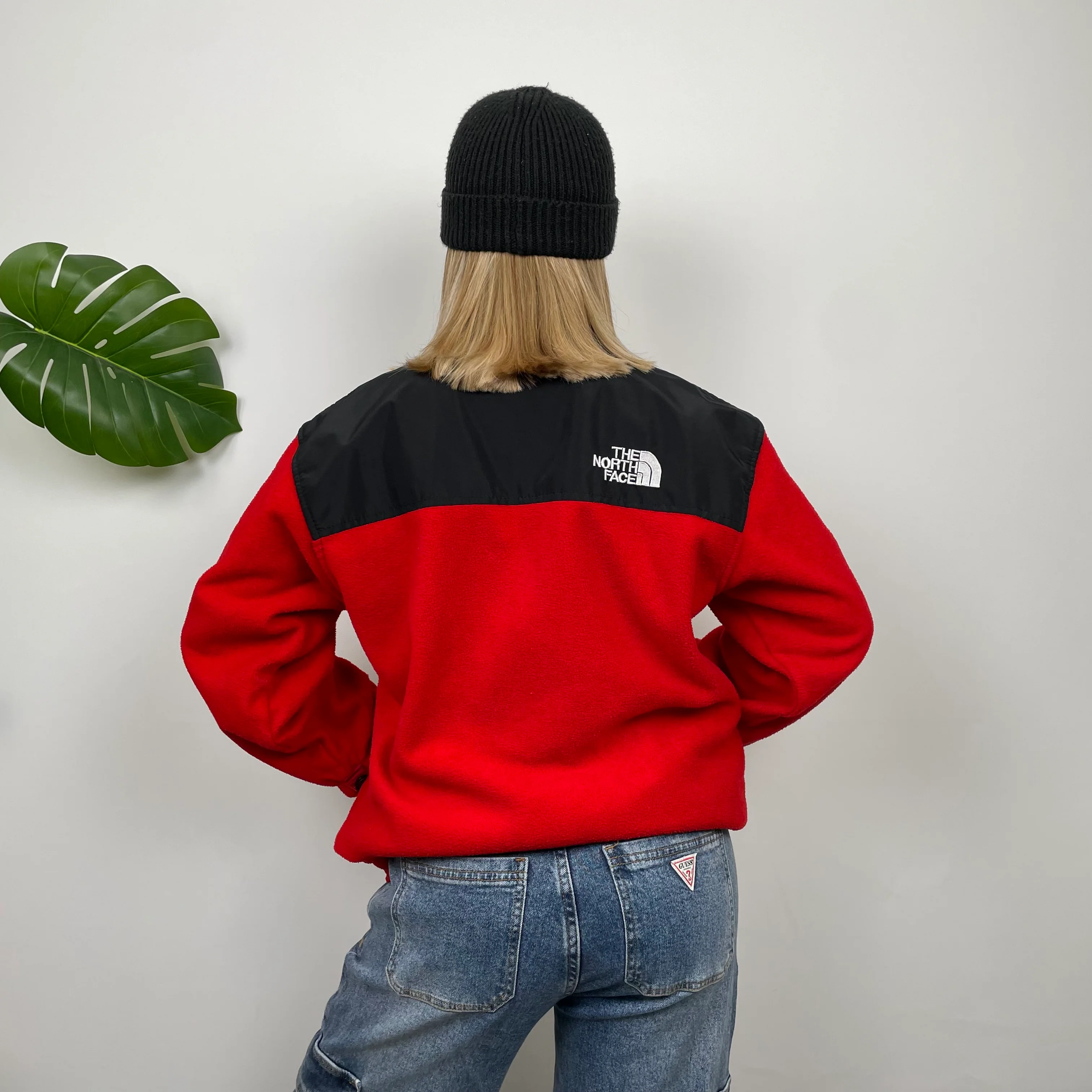 North Face Red Denali Teddy Bear Fleece Zip Up Jacket (S) - Image 11