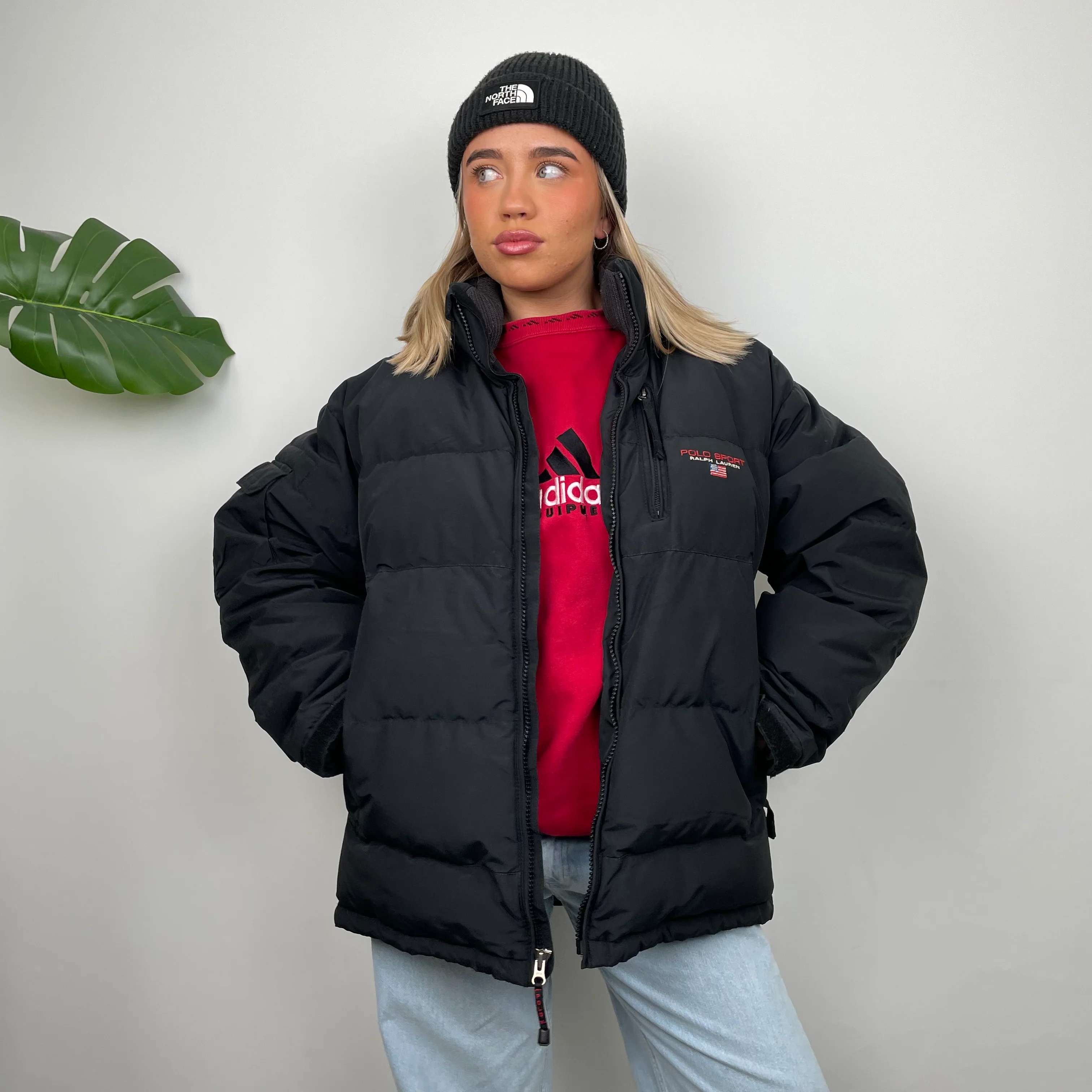 Polo Sport Ralph Lauren RARE Black Puffer Jacket (XL) - Image 2