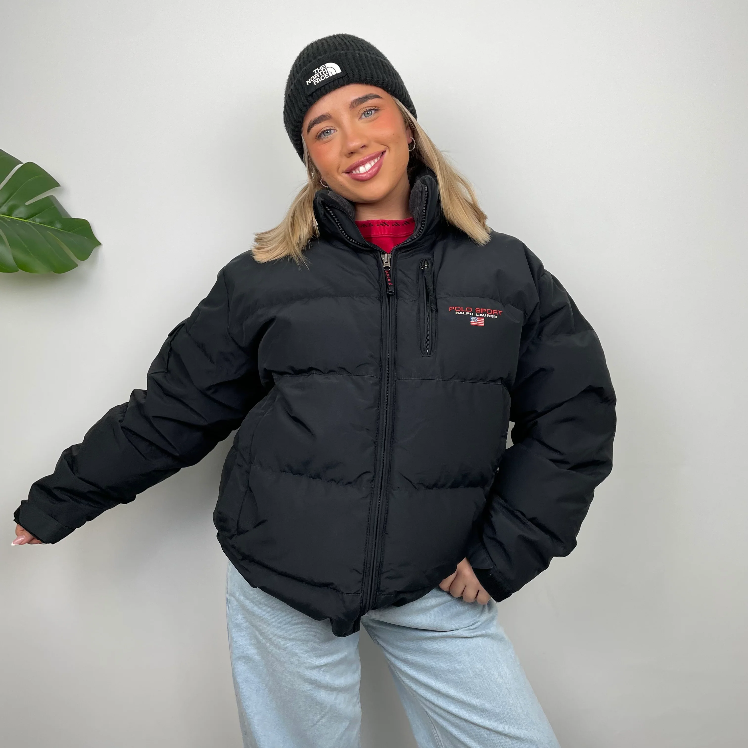 Polo Sport Ralph Lauren RARE Black Puffer Jacket (XL) - Image 3