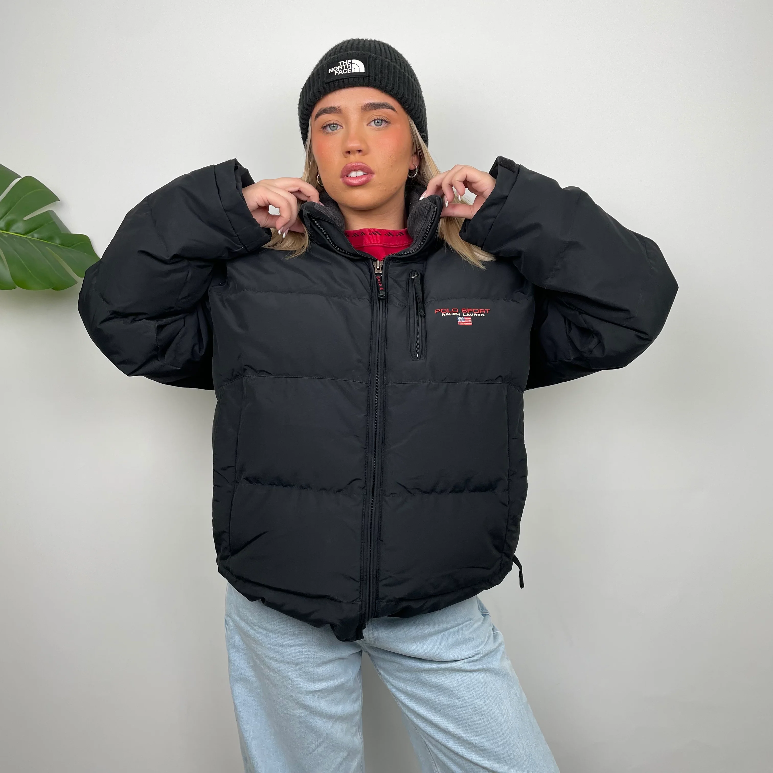 Polo Sport Ralph Lauren RARE Black Puffer Jacket (XL) - Image 4