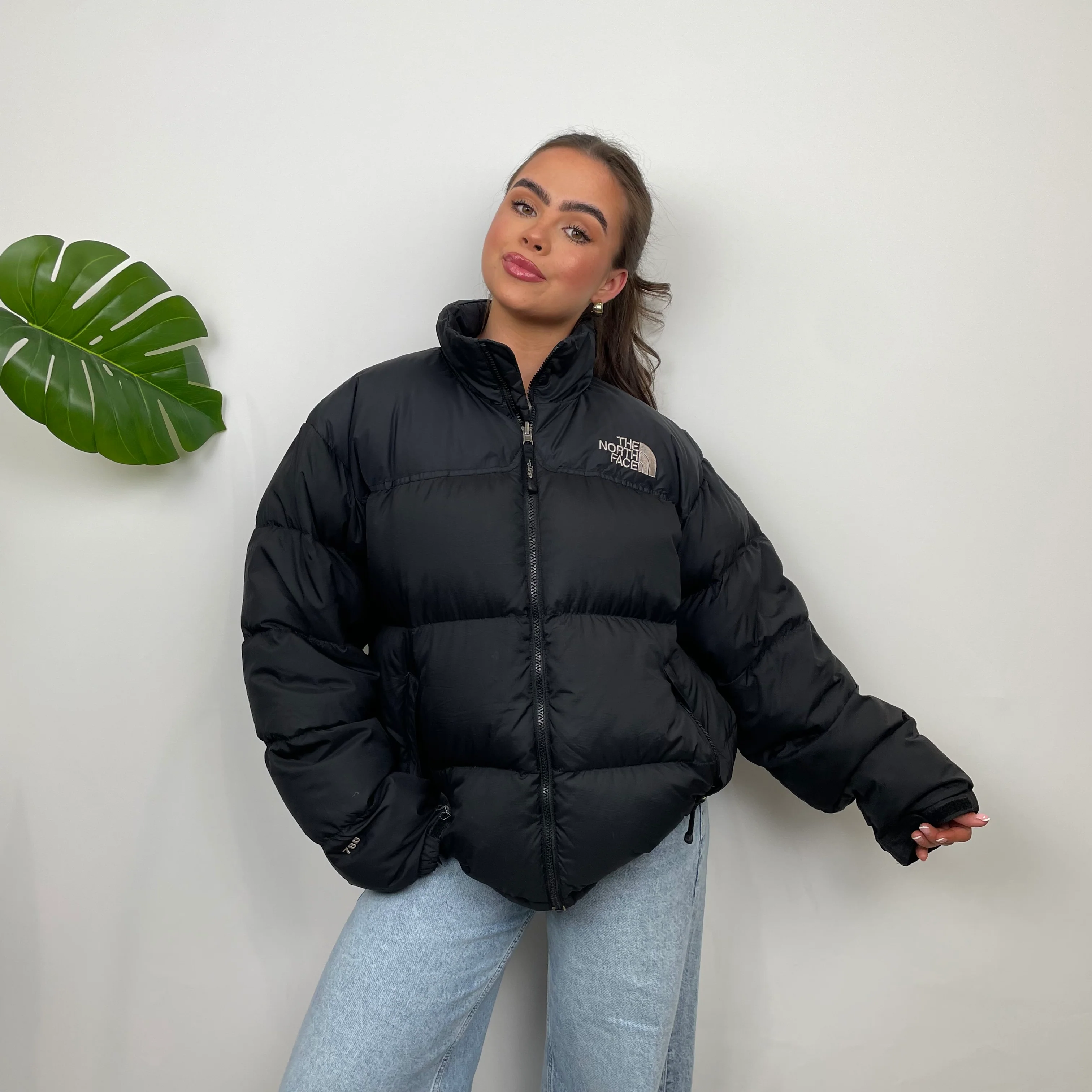 The North Face RARE Nuptse 700 Black Puffer Jacket (L) - Image 16
