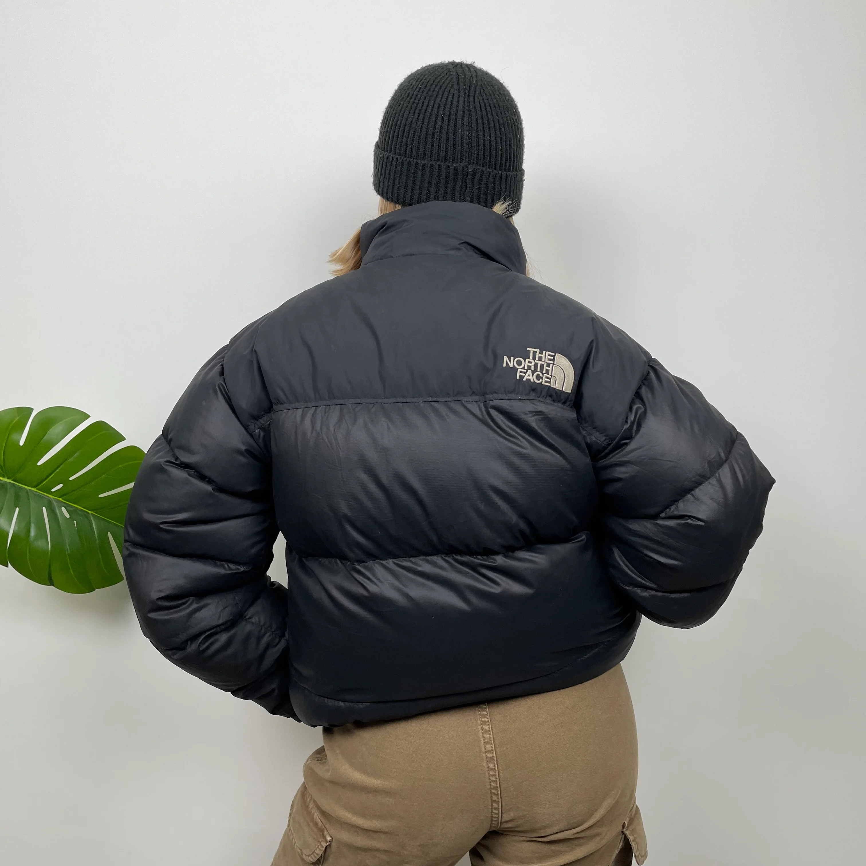 The North Face RARE Nuptse 700 Black Puffer Jacket (M) - Image 5